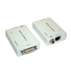 DVI to CAT5e/6 Extender - Front View