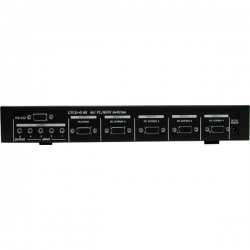 4-in 1-out PC Switcher w/RS232 - Back View