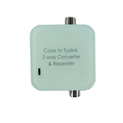 Coaxial/Toslink Audio Converter - Back View