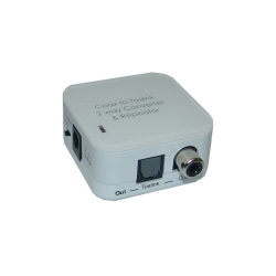 Coaxial/Toslink Audio Converter - Front View